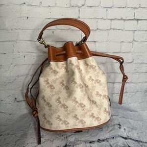 Coach bucket bag